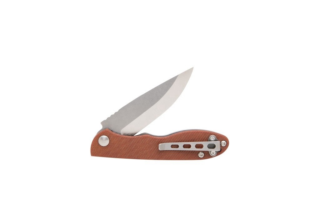 TOPS Knives - MSF 4.0 Mini Scandi Folder - Brown Micarta N690Co