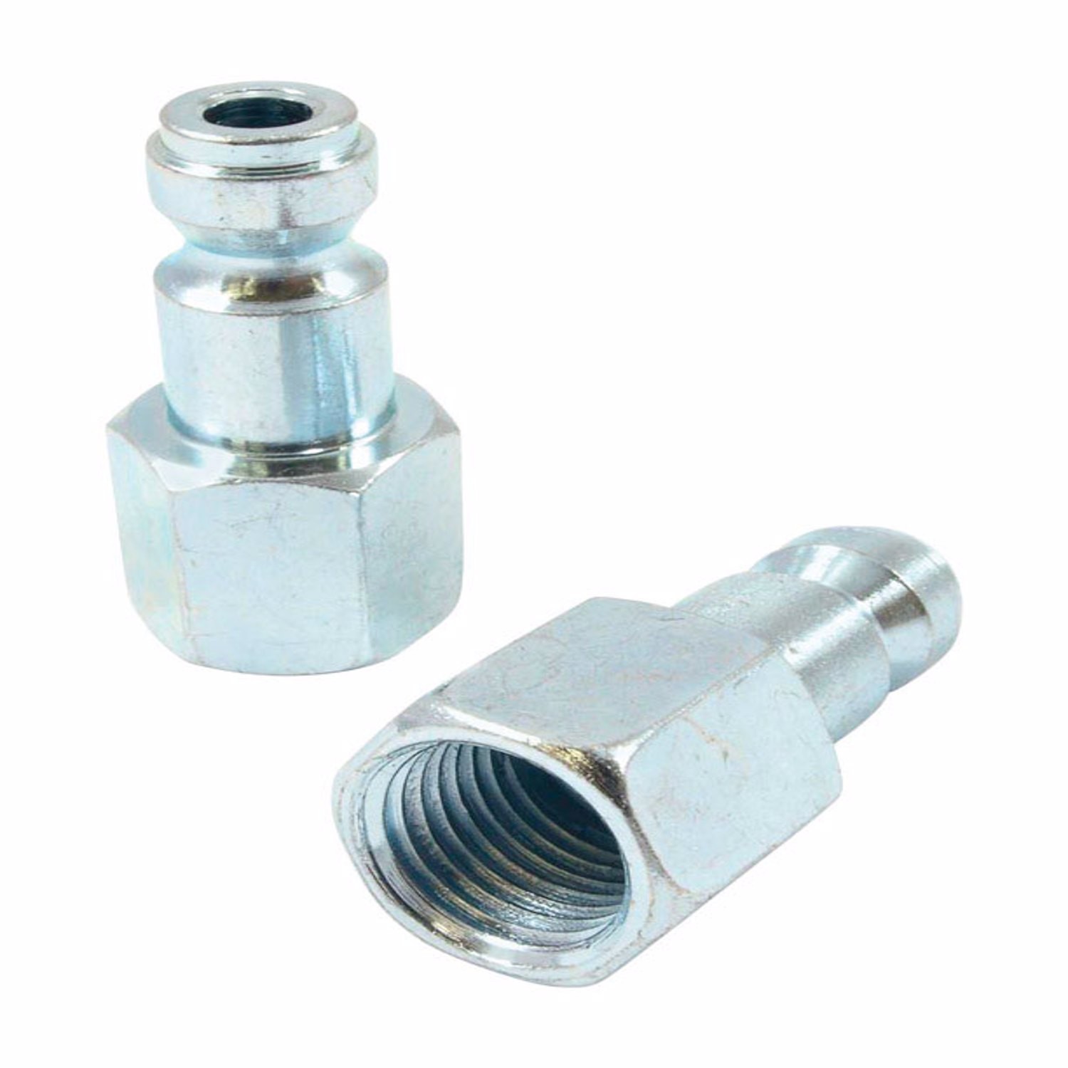 Forney Steel Plug 1/4 in. Female X 1/4 in. 2 pc (Pack of 2)