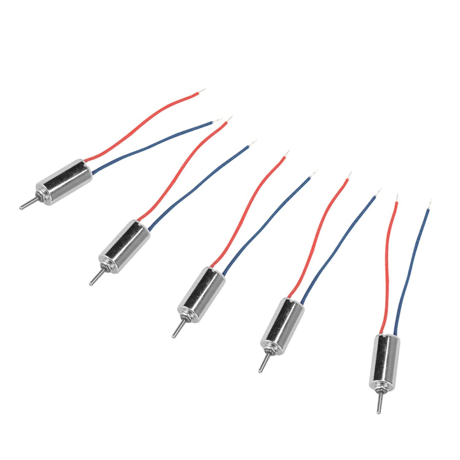 5pcs DC 4.5V 0.12A 0.12W 250RPM Micro Coreless Motor, 4mmx8mm Small Motor, Mi...