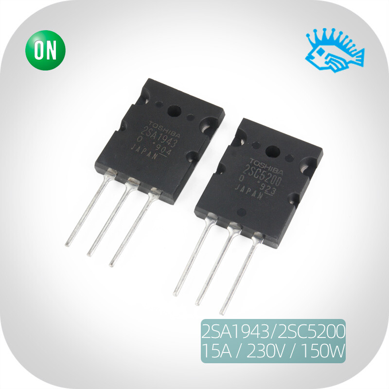 New original Toshiba 2SA1943 2SC5200 HiFi audio high power output Transistor