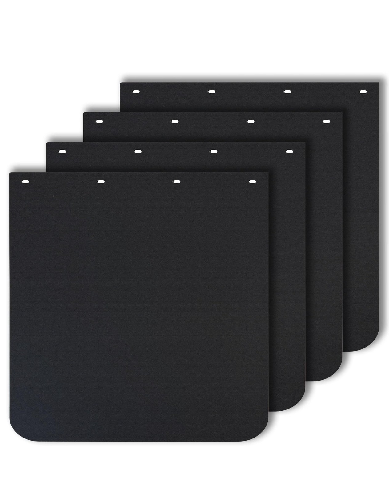 Semi Truck Mud Flaps 24"x24", Universal Heavy Duty Polymer MudFlaps for Semi ...