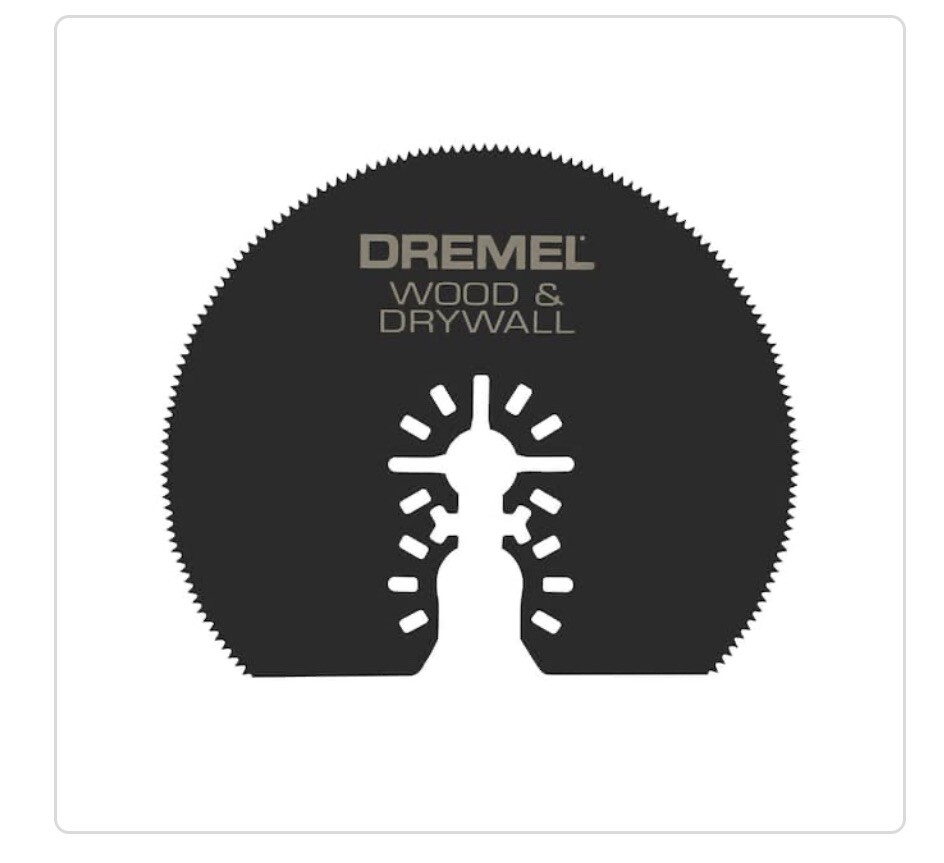 DREMEL Universal, 1-1/8 Inch Cutting Depth Blade for Wood, Drywall & PVC, MM450U