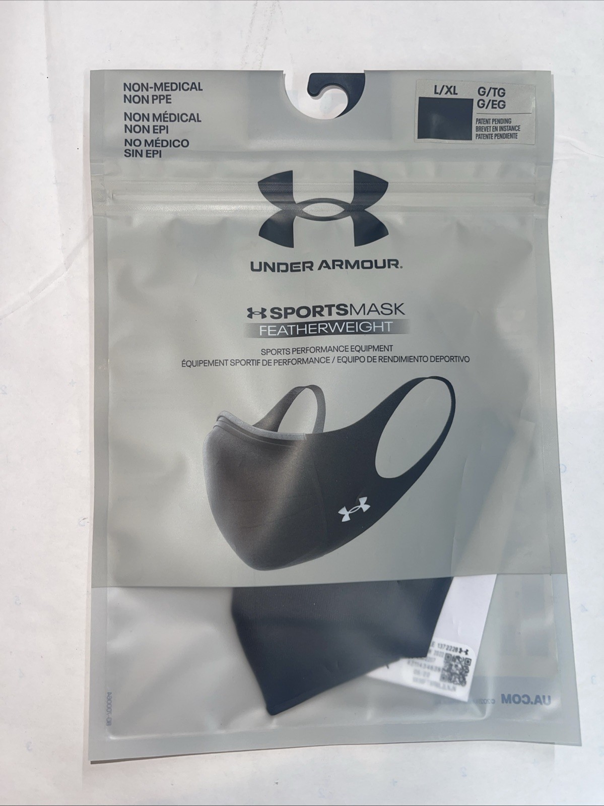 Under Armour Sports Face Masks ,L/XL ,G/TG ,G/EG FEATHERWEİNG