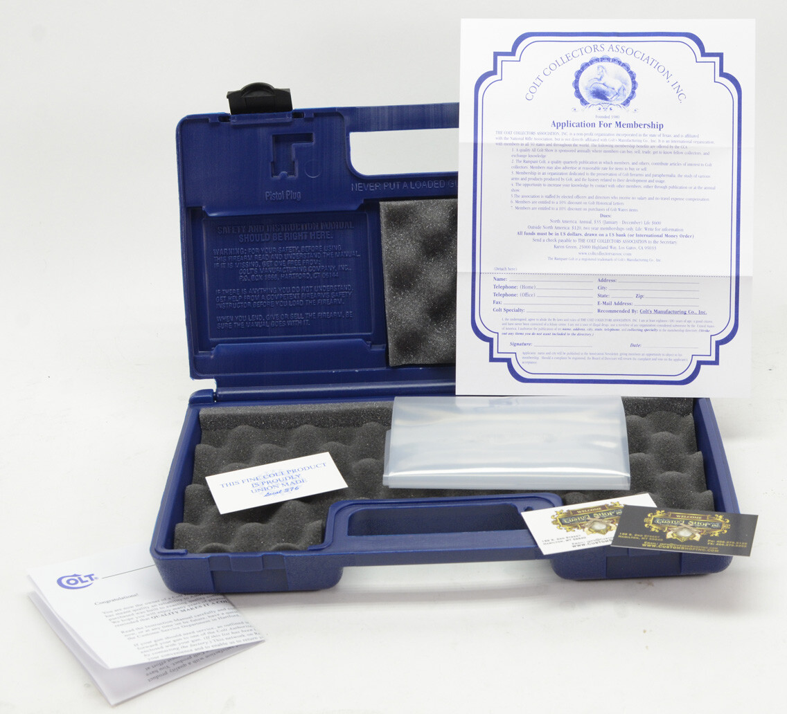 Colt Python Box, OEM Case King Cobra, Anaconda, 1911, SAA, D-back. With BONUS!!