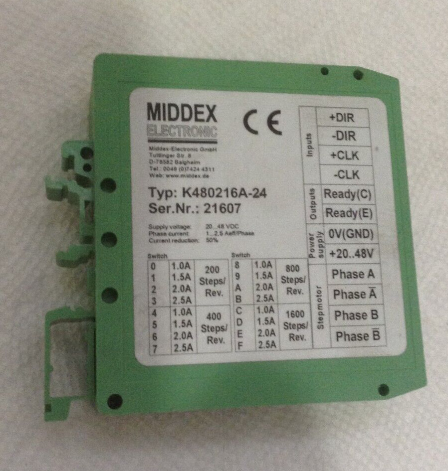 Middex K480216A-24 Step Motor Driver