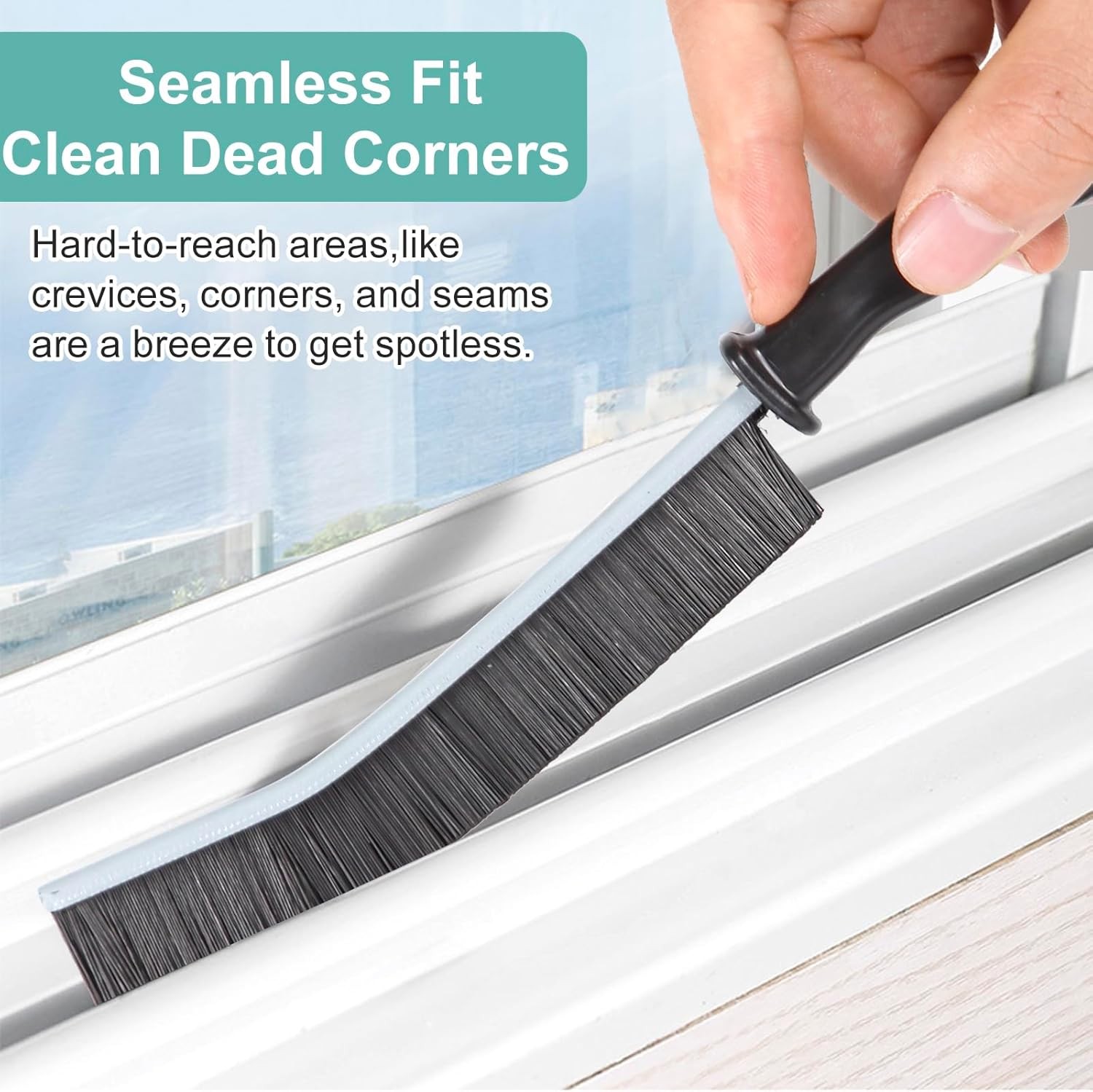 Crevice Cleaning Brush，Hard-Bristled Grout Brush，2024 New Multifunctional Ga