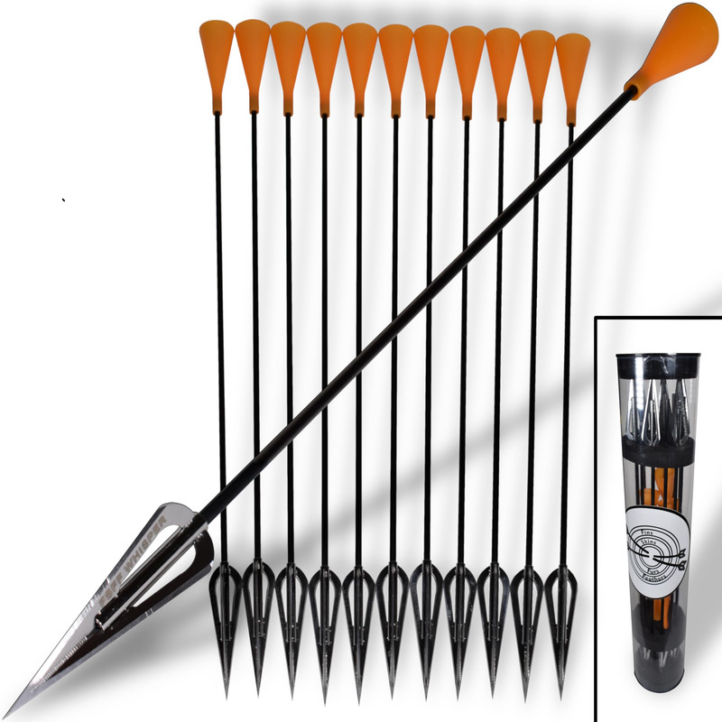 Fins, Skins, Furs And Feathers Fsff 3-Blade Carbon Fiber Razor Dart 12 Pack