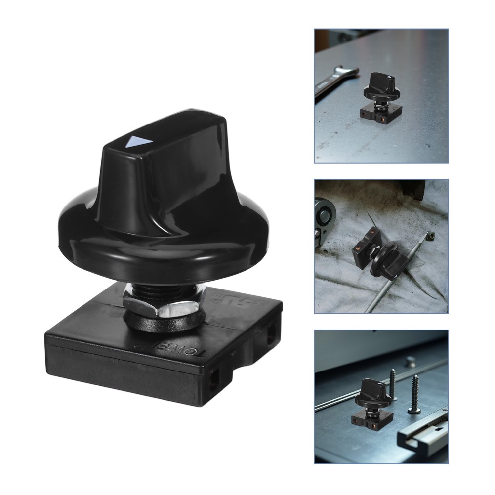 1 Set Compact Multi Speed Rotary Fan Switch Durable Plastic Replacement for Home