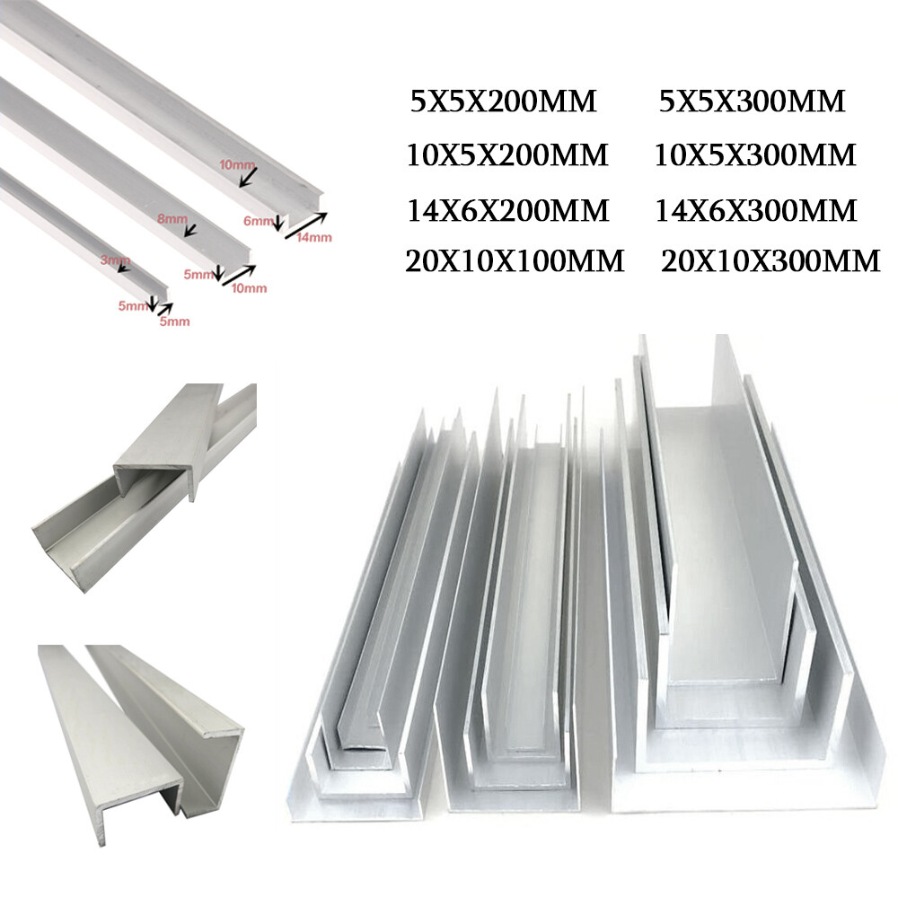 U-shape Aluminum,aluminum alloy glass covered edge strip 1pcs  ﻿