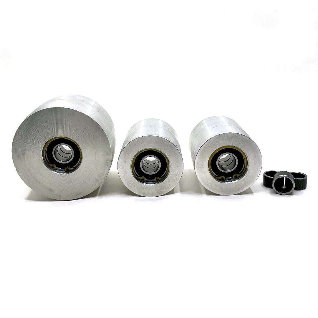 Belt Grinder wheel set for 2x72" knife making grinder