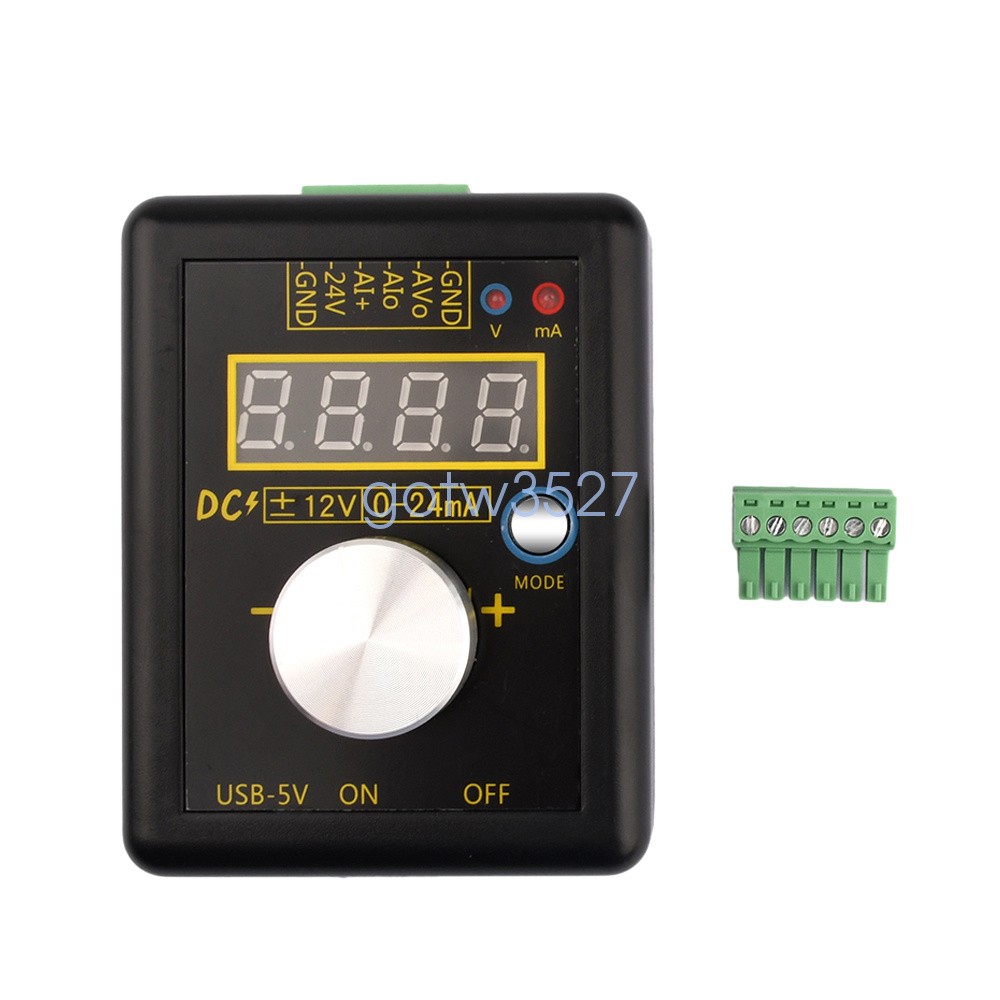 FNIRSI 4-20mA 0-10V Signal Generator Current Voltage Signal Generator Simulator