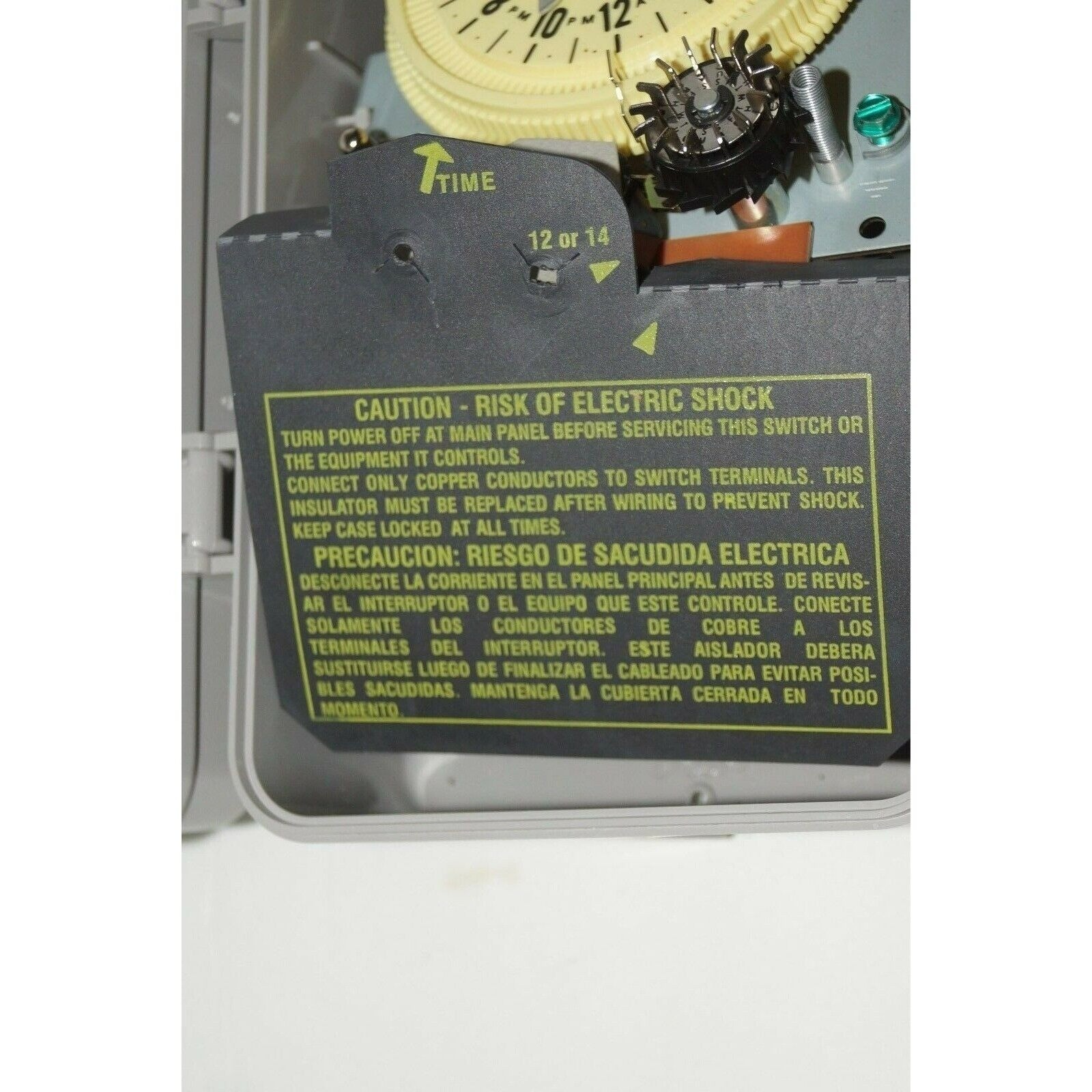 Intermatic T8805P101C SPST 125-Volt Mechanical Cycle and Irrigation Timer
