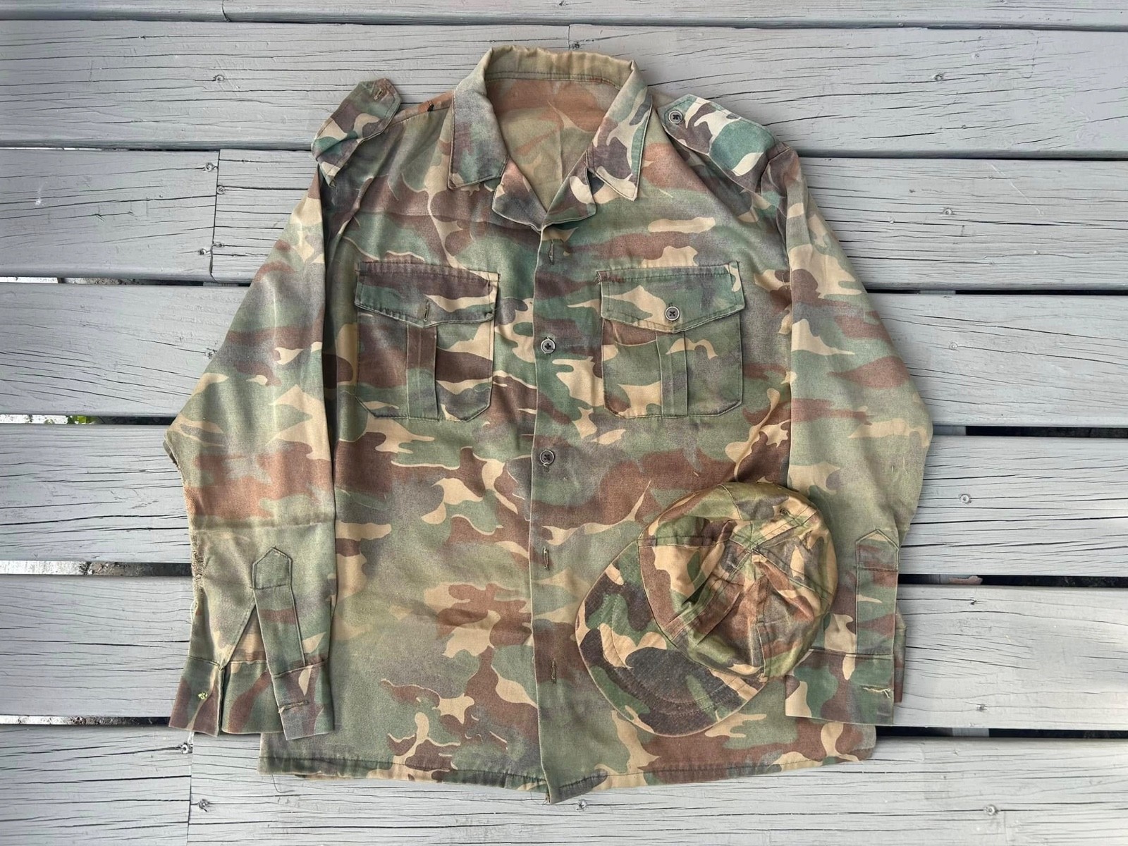 Bringback Saddam Iraqi Army Woodland Camo Uniform OIF Desert Storm Military