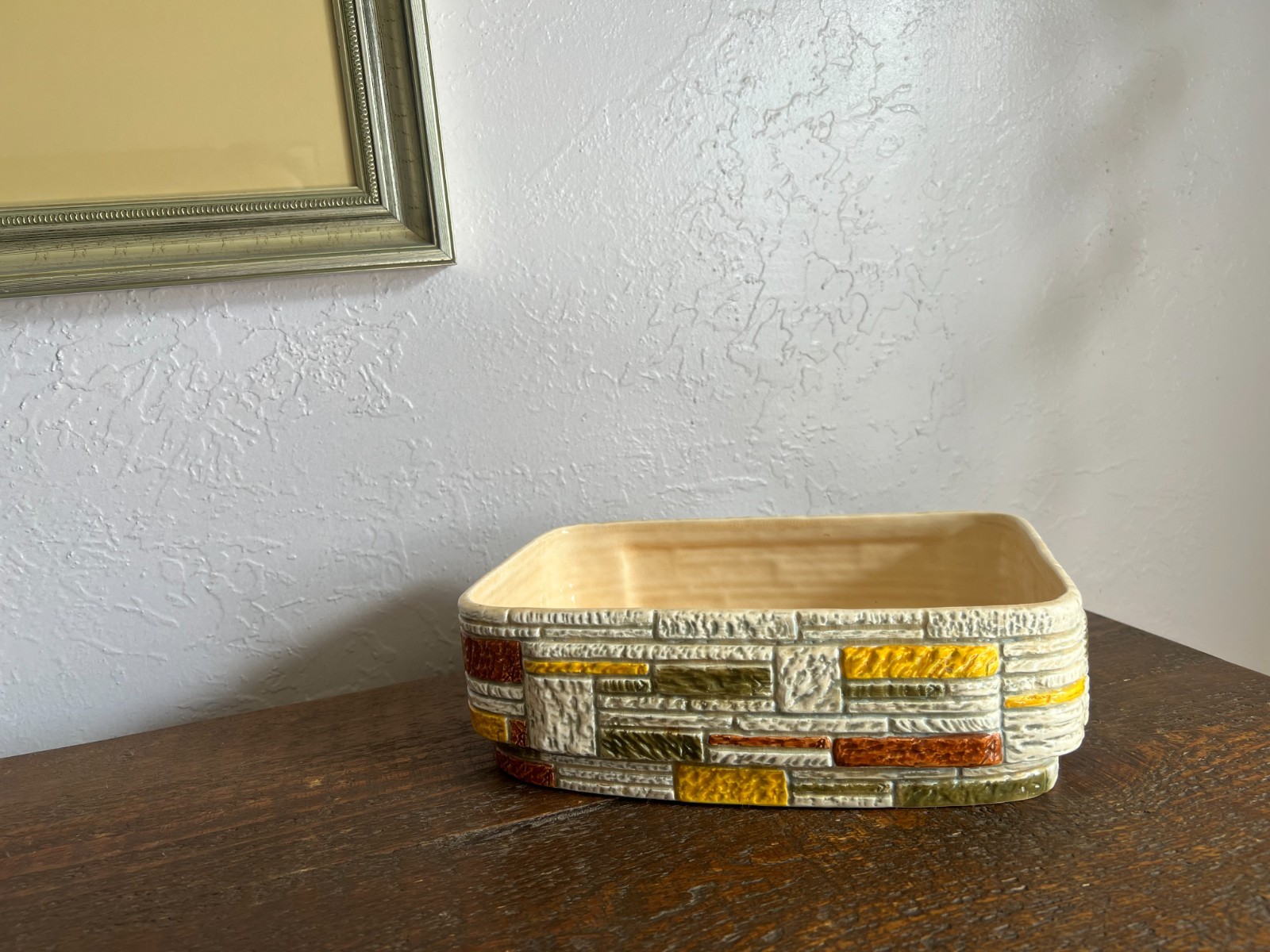 MCM Ceramic Planter Box by Sylvac