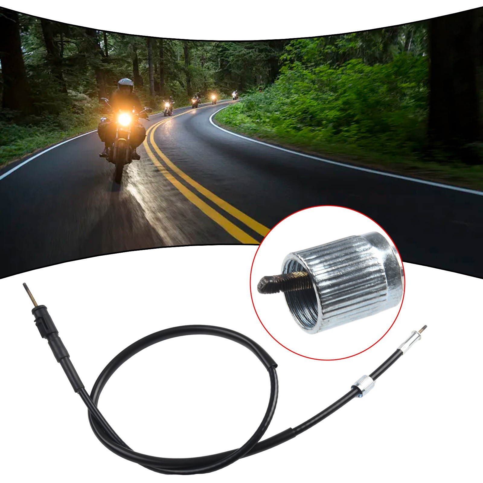 Performance Tested Motorcycle Speedometer Cable for Dio Vision 110 50