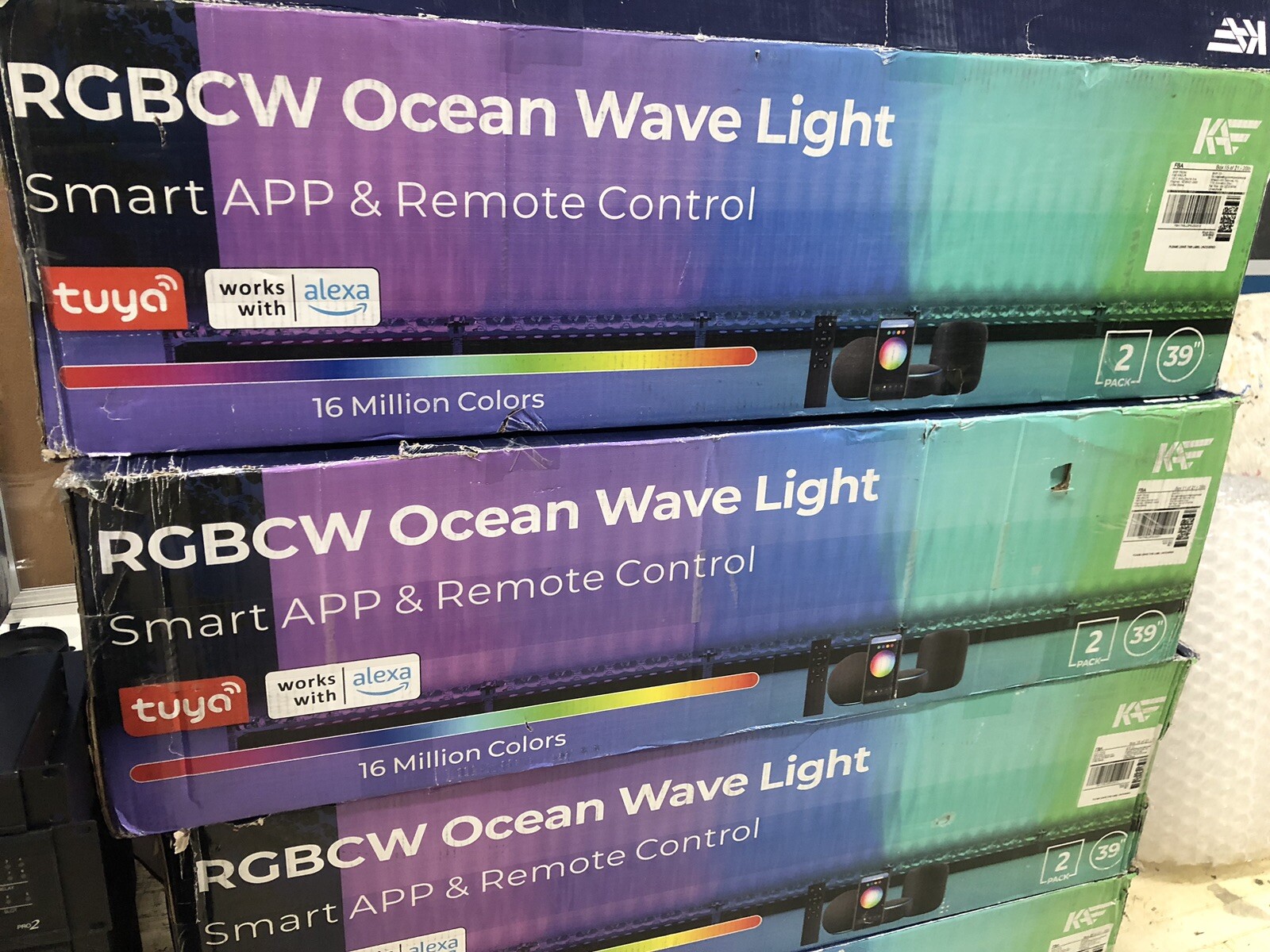 KAE RGBCW Ocean Wave Light X2 Per Box