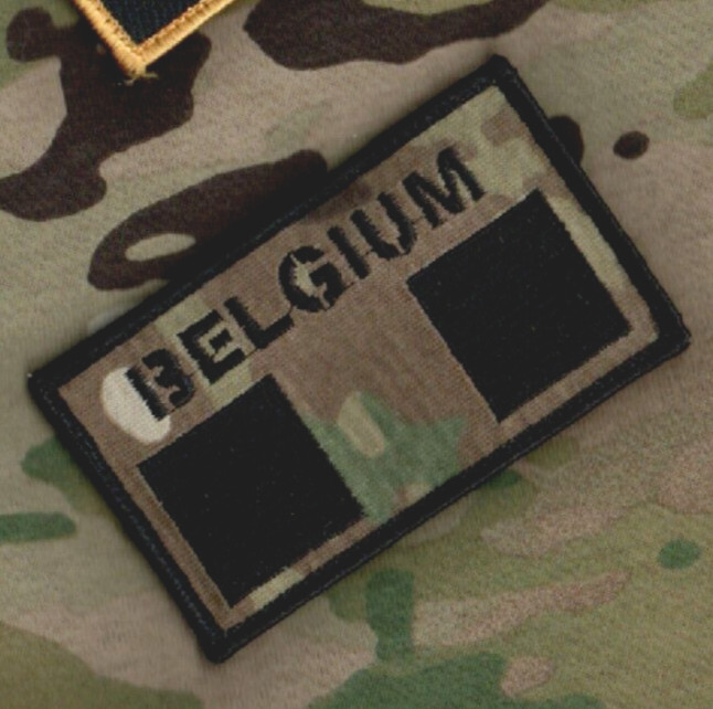 BELGIAN SPECIAL FORCES GROUP 3 PARA SPECIAL OPERATIONS REGIMENT SOR vêlkrö FLAG