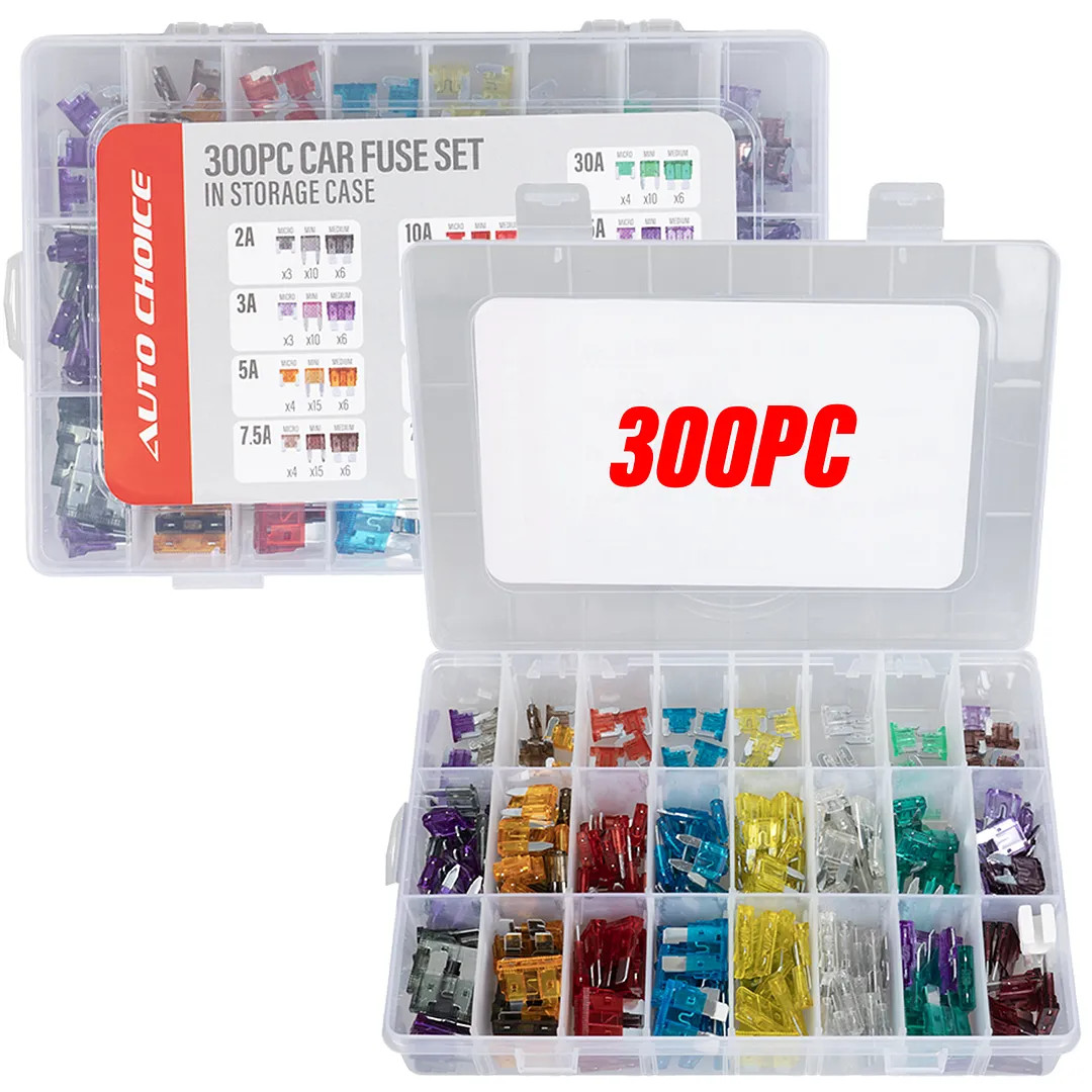 FOR VOLVO V40 V50 V60 V70 V90 - 300PC CAR FUSE MICRO MINI STANDARD