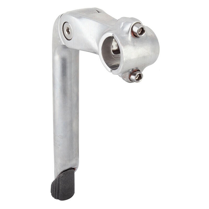 Sunlite Adjustable Alloy Quill 1-1/8in. Stem 90mm Length Silver 25.4mm Clamp
