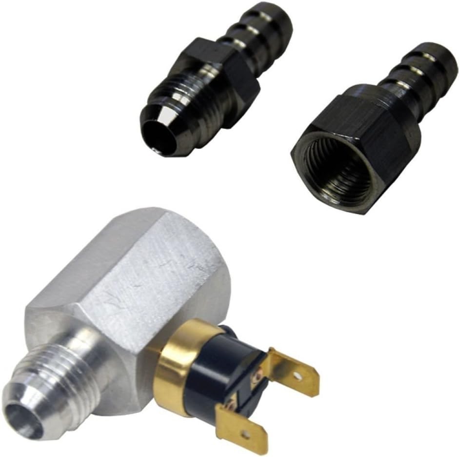 13021 -6AN x -6AN In-Line Fluid Thermostat, New High Quality Cooling System Part
