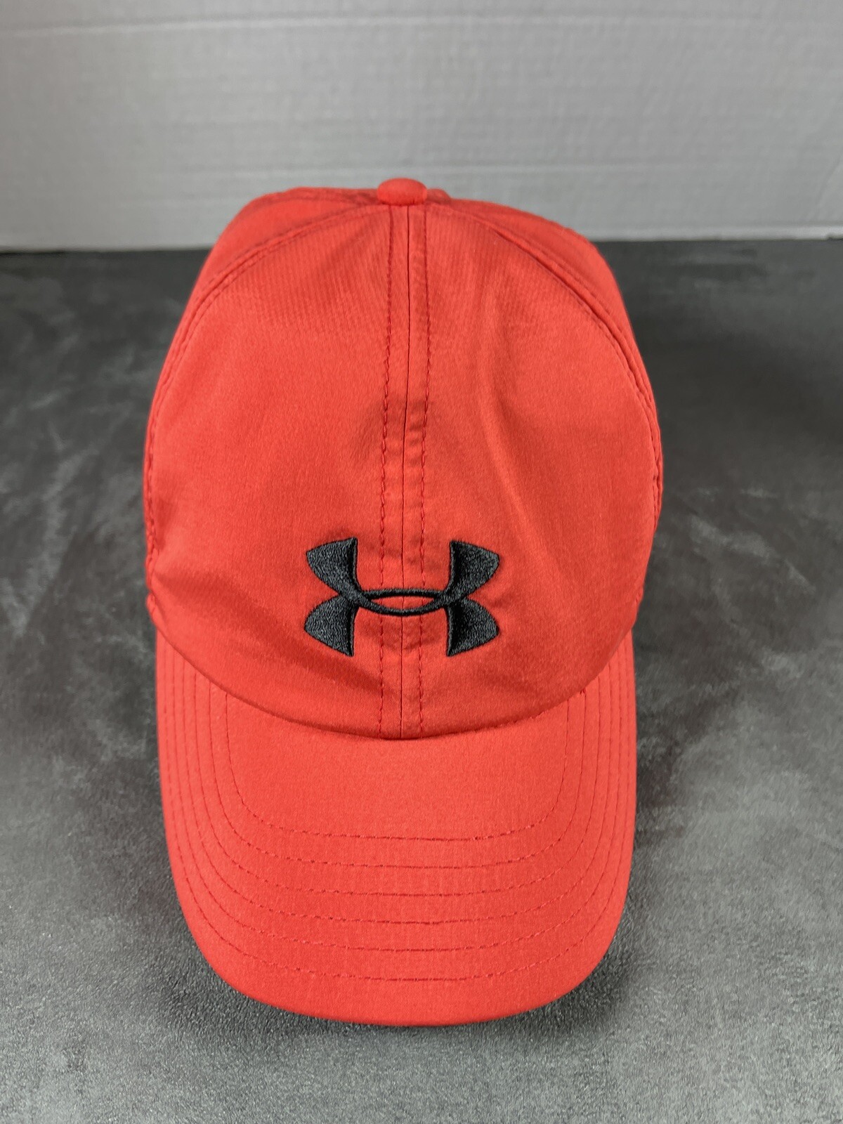 Women's Red Under Armour Running Outdoor Hike Trail adjustable Hat Cap