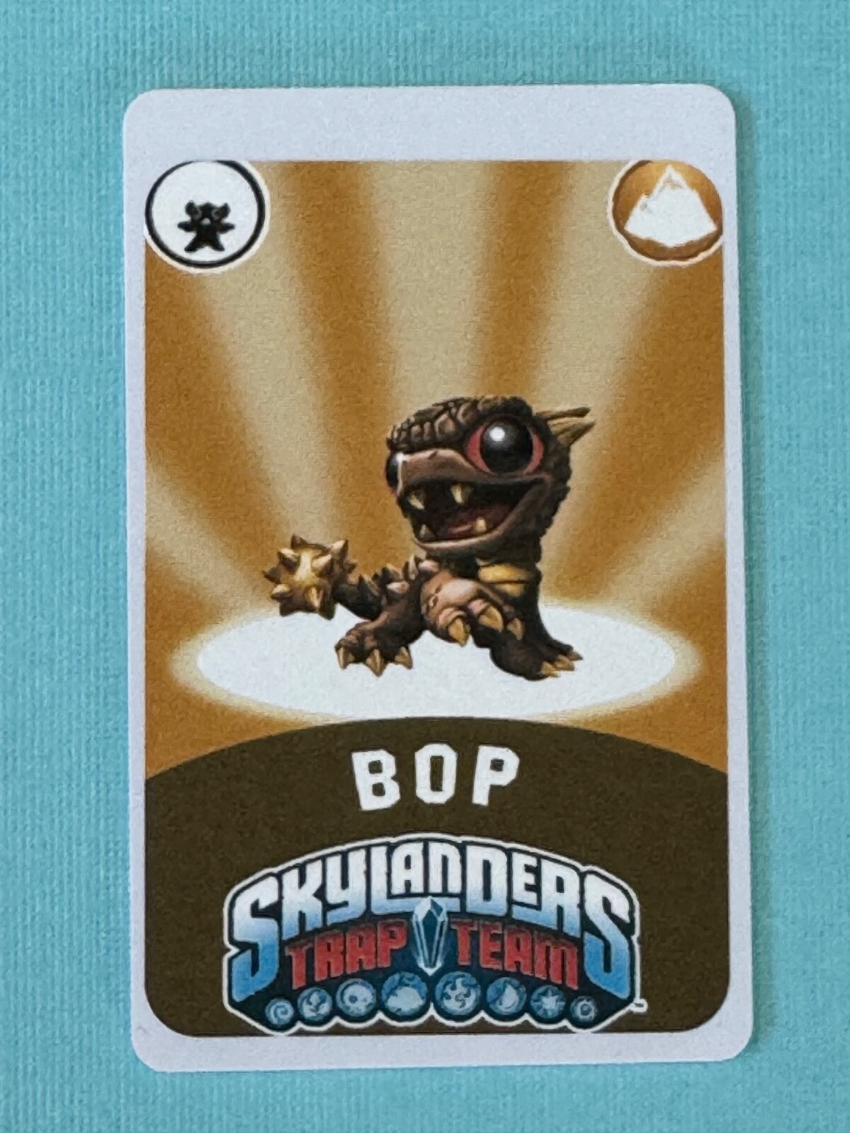 Skylanders Trap Team Mini Bop NFC Card