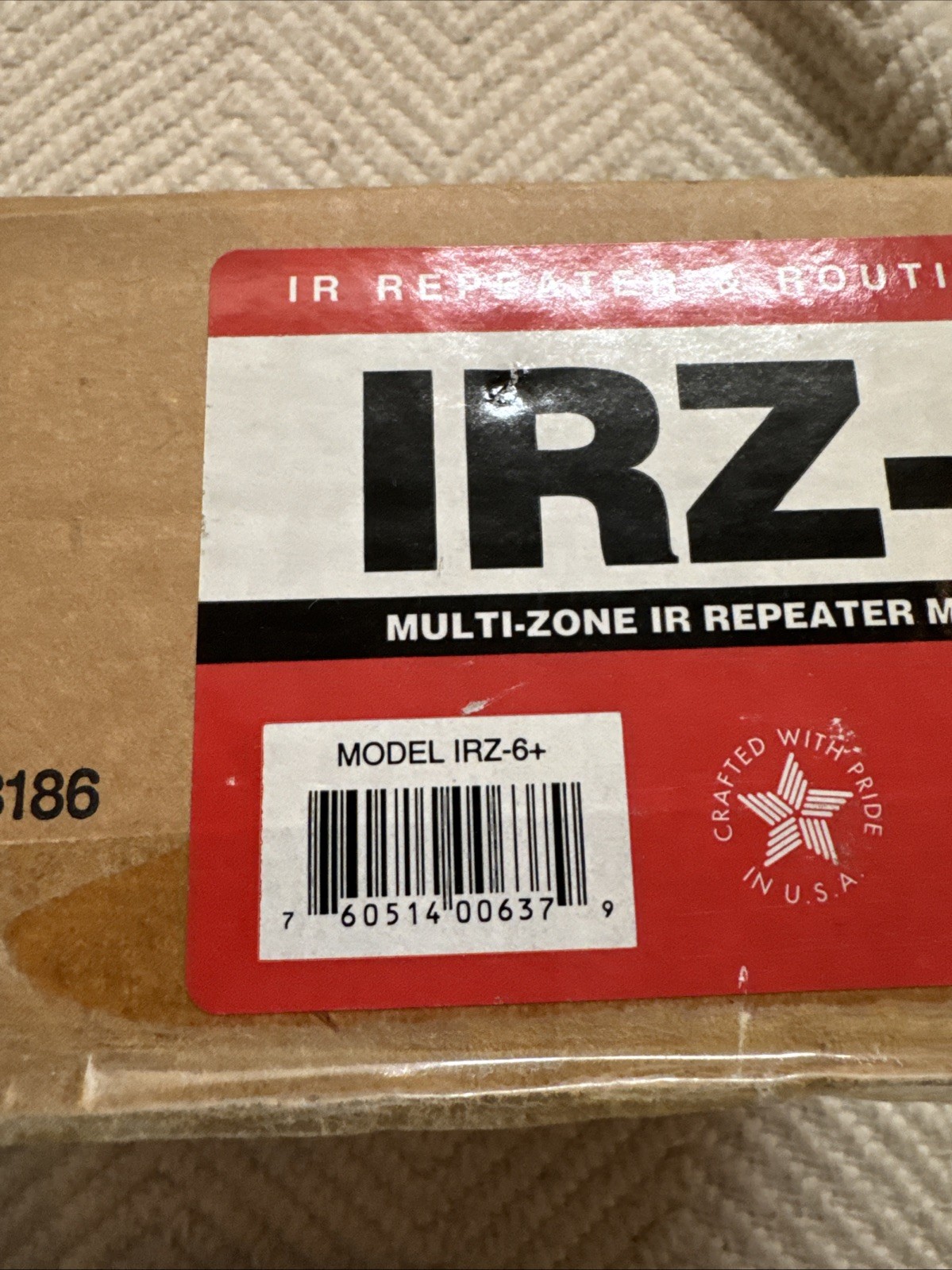 Niles IRZ6+ Infrared Extender System - ZONABLE IR MAIN SYSTEM UNIT - IN BOX NICE