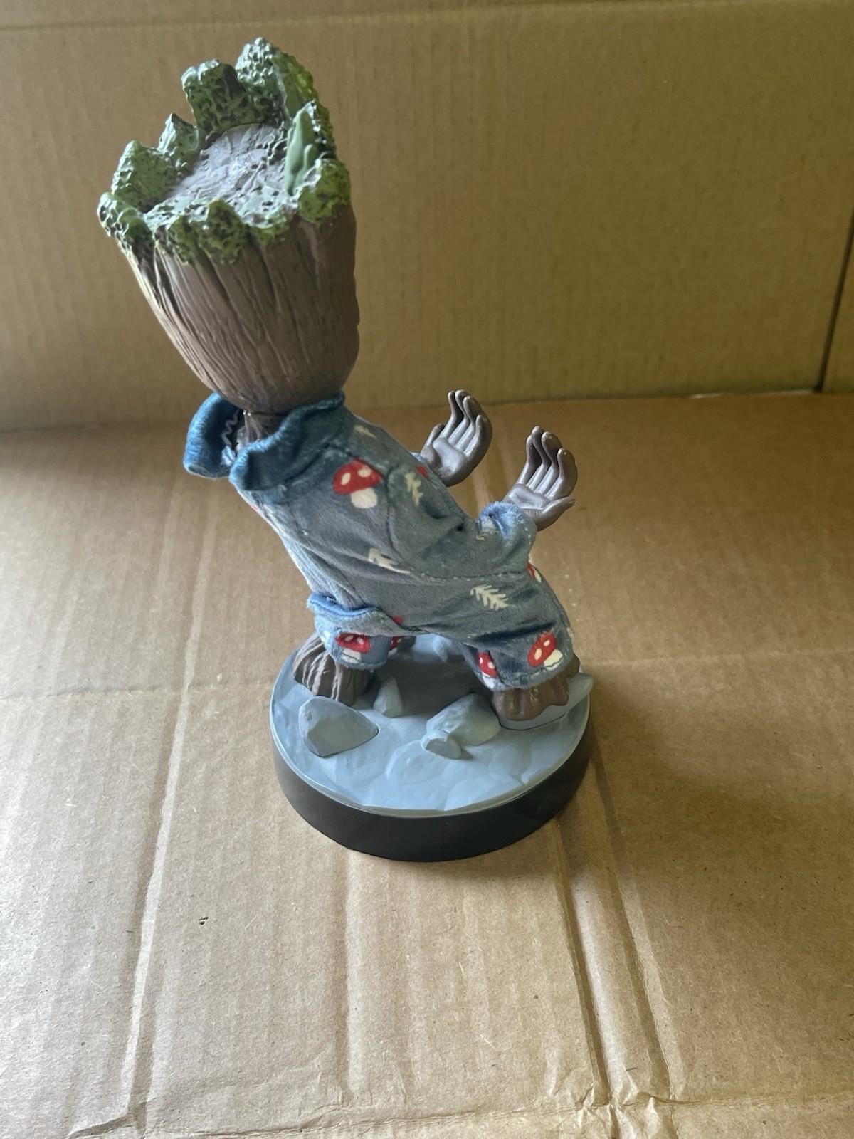 Controller Holder Marvel Cable Guys Unisex Brown Excellent Groot Figure OS