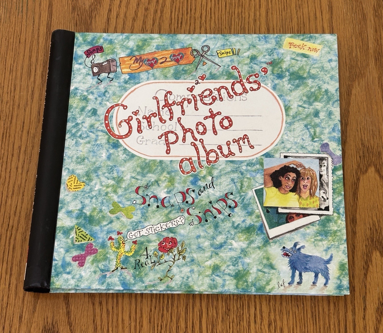 Vintage Y2K My Heart 2 Heart Girlsfriends’ Photo Album Unused with Stickers!
