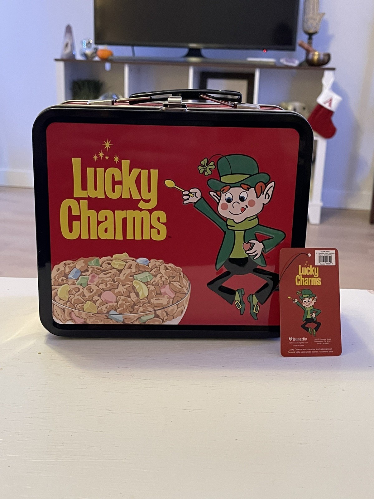 Loungefly Trix/Lucky Charms Metal Lunch Box New Cereal Gift Retro Style NOS