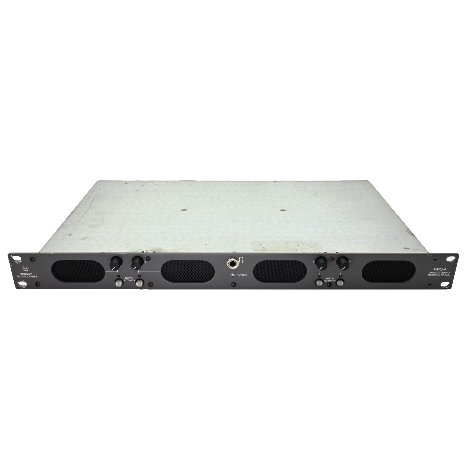 Wohler Technologies VMQ-4 Analog Audio Monitor Panel 100-240VAC 50/60Hz 1.5A