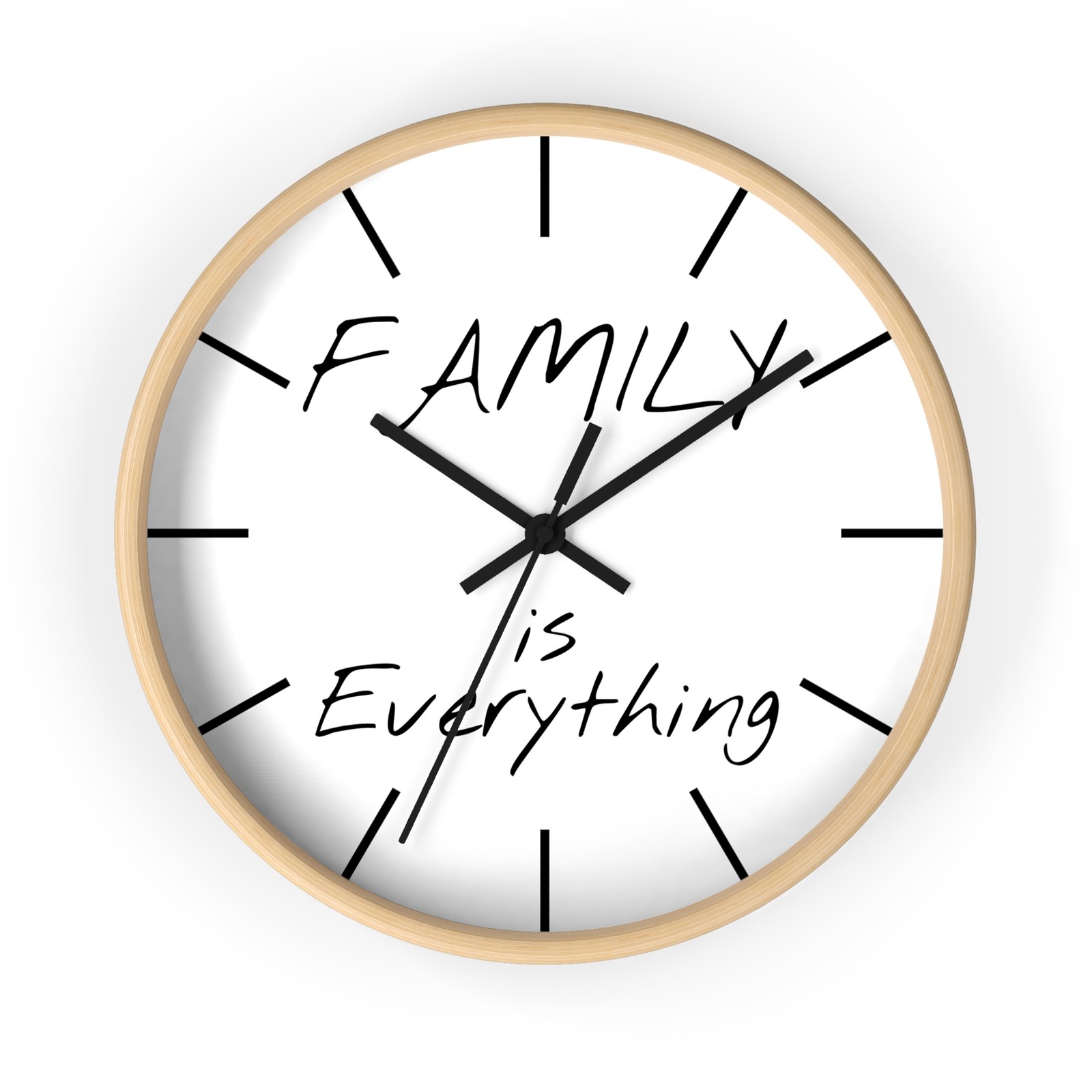 Family is Everything Wall Clock | Home Decor