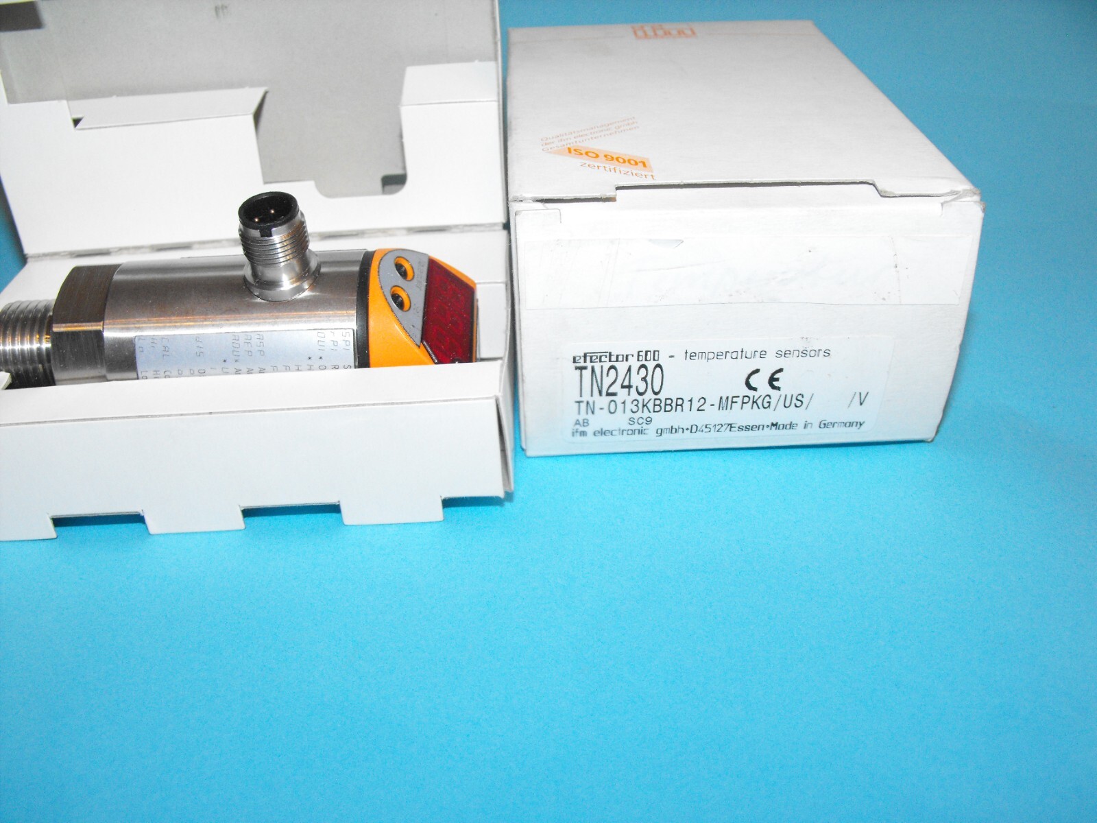IFM EFECTOR TN2430.TN-013KBBR12-MFPKG/US/V.temperature sensor.NEW.
