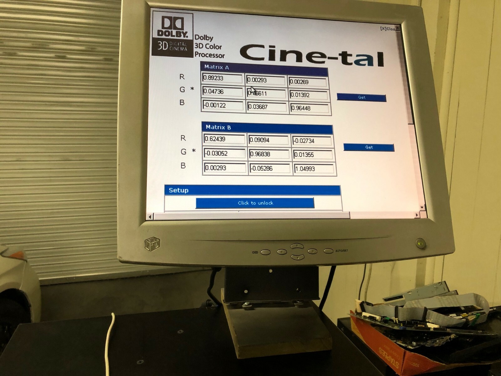 Dolby Cine-Tal eL 1500 Color Processor Dolby 3D