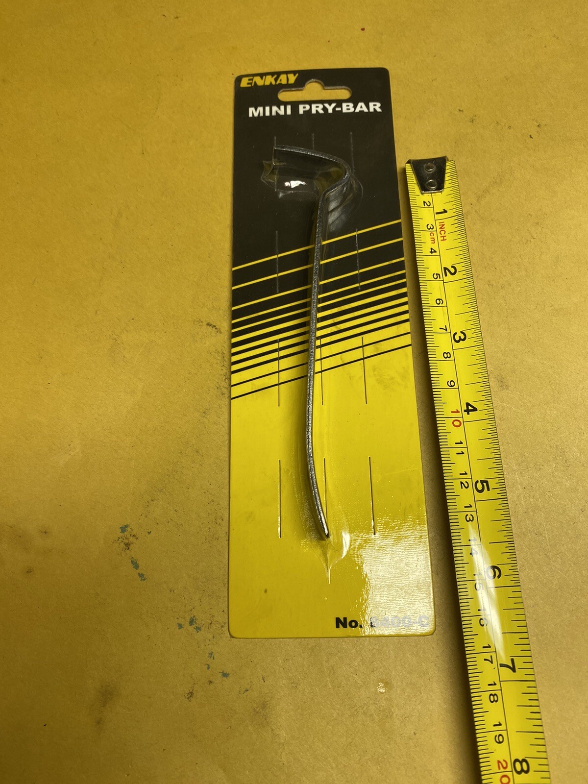 Enkay Tool  6in  Mini Pry Bar Upholstery Tack Nail & Staple Puller Lifter NOS