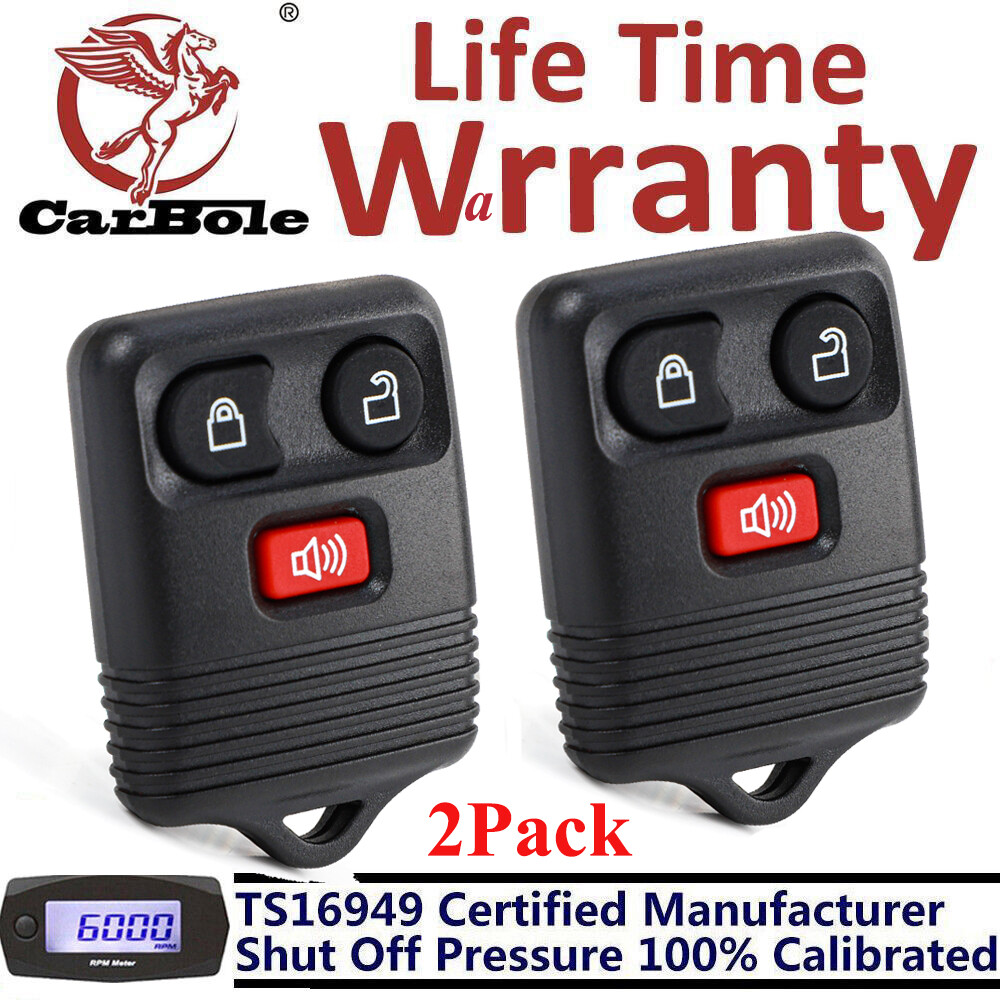 Set of 2 Keyless Entry Remote Control Car Key Fob Fit Ford Expedition F-150 F350