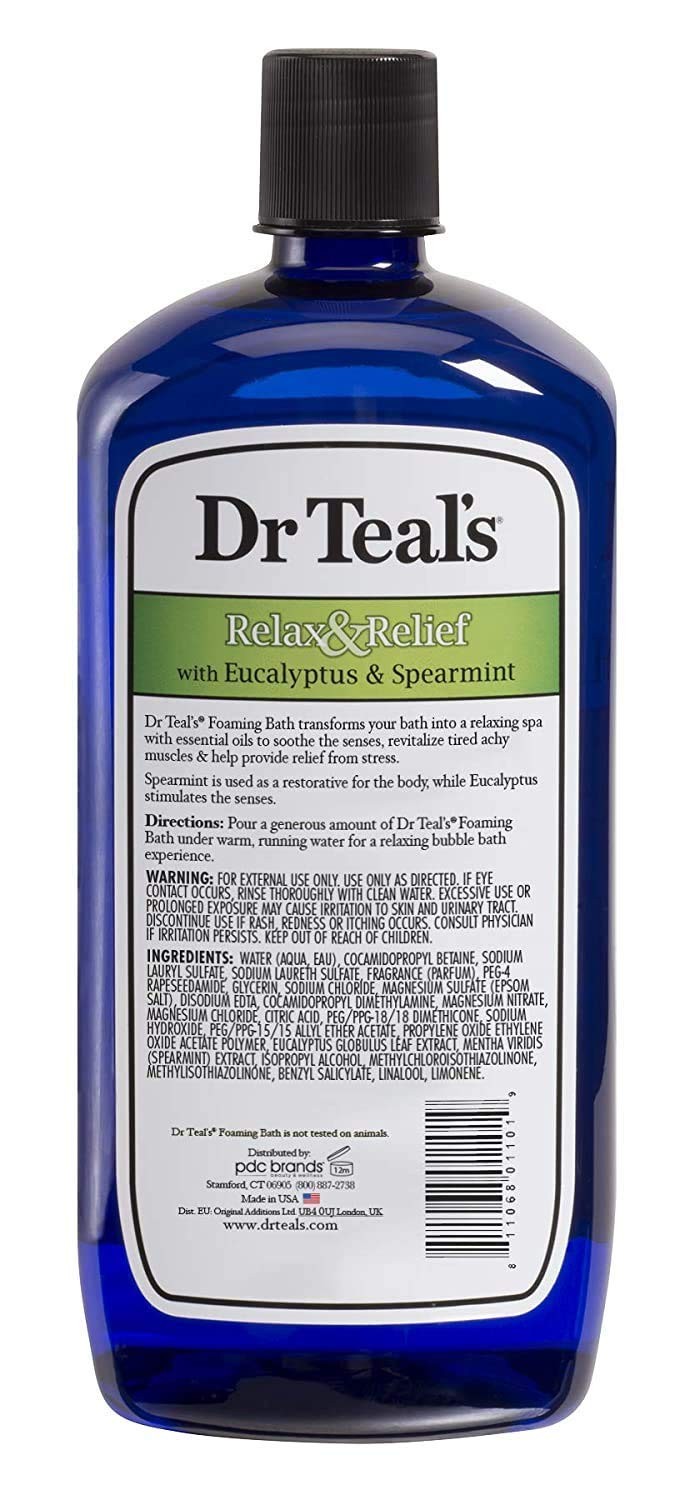 Dr Teal's Foaming Bath Variety Gift Set 2-Pack, 34oz Each - Soothe & Sleep