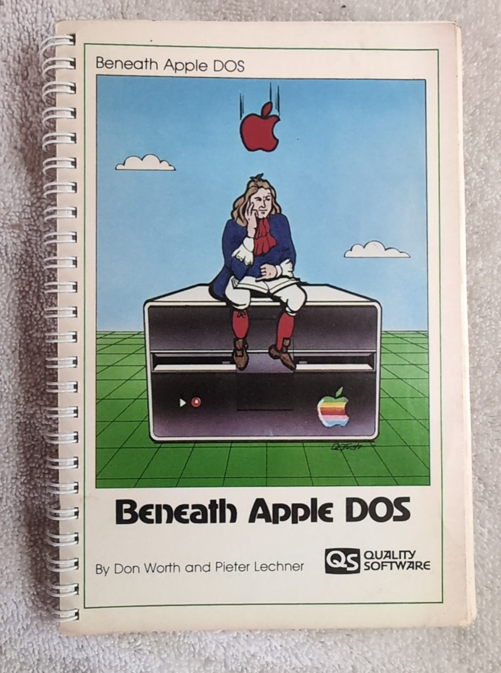 Beneath Apple DOS 1981 Quality Software Don Worth Pieter Lechner