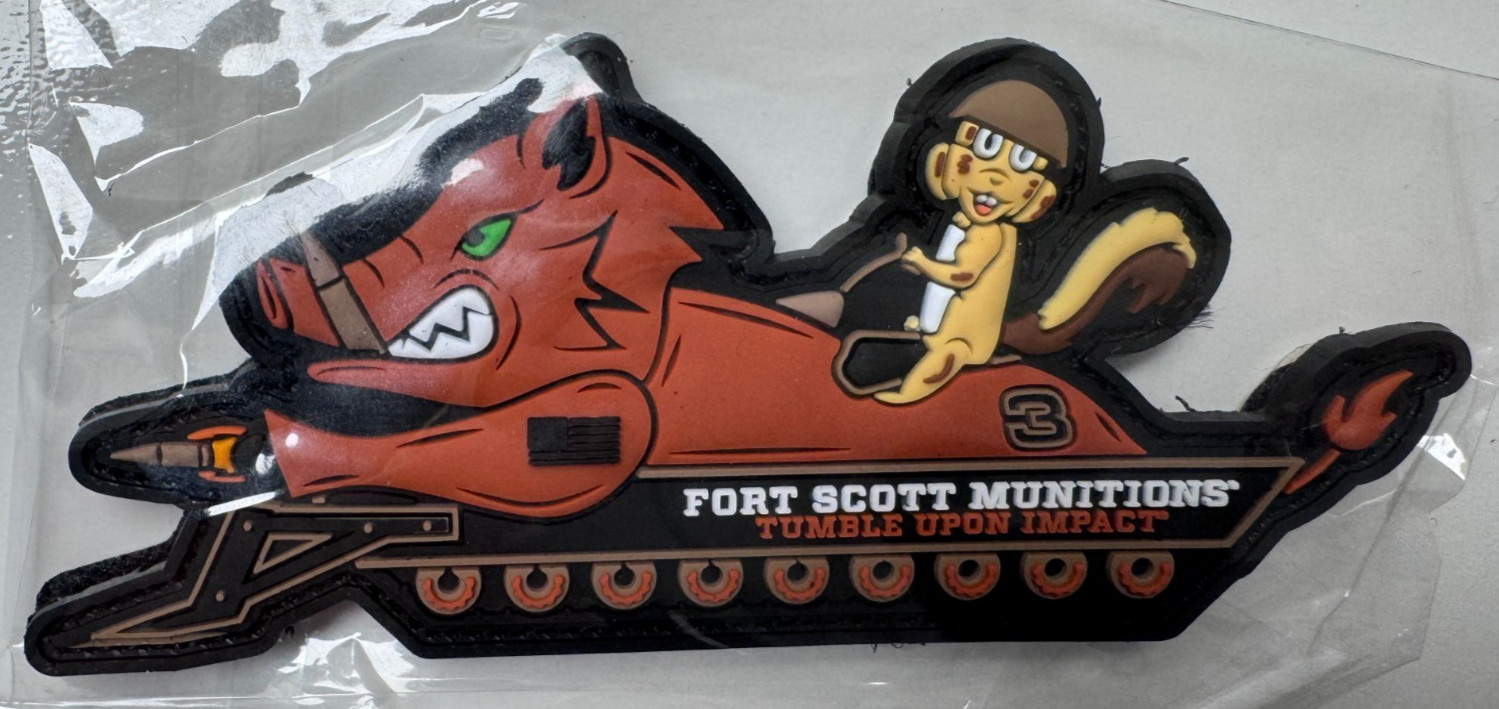 Shot Show 2026 Fort Scott Munitions Tumble Upon Impact Tactical Morale Patch