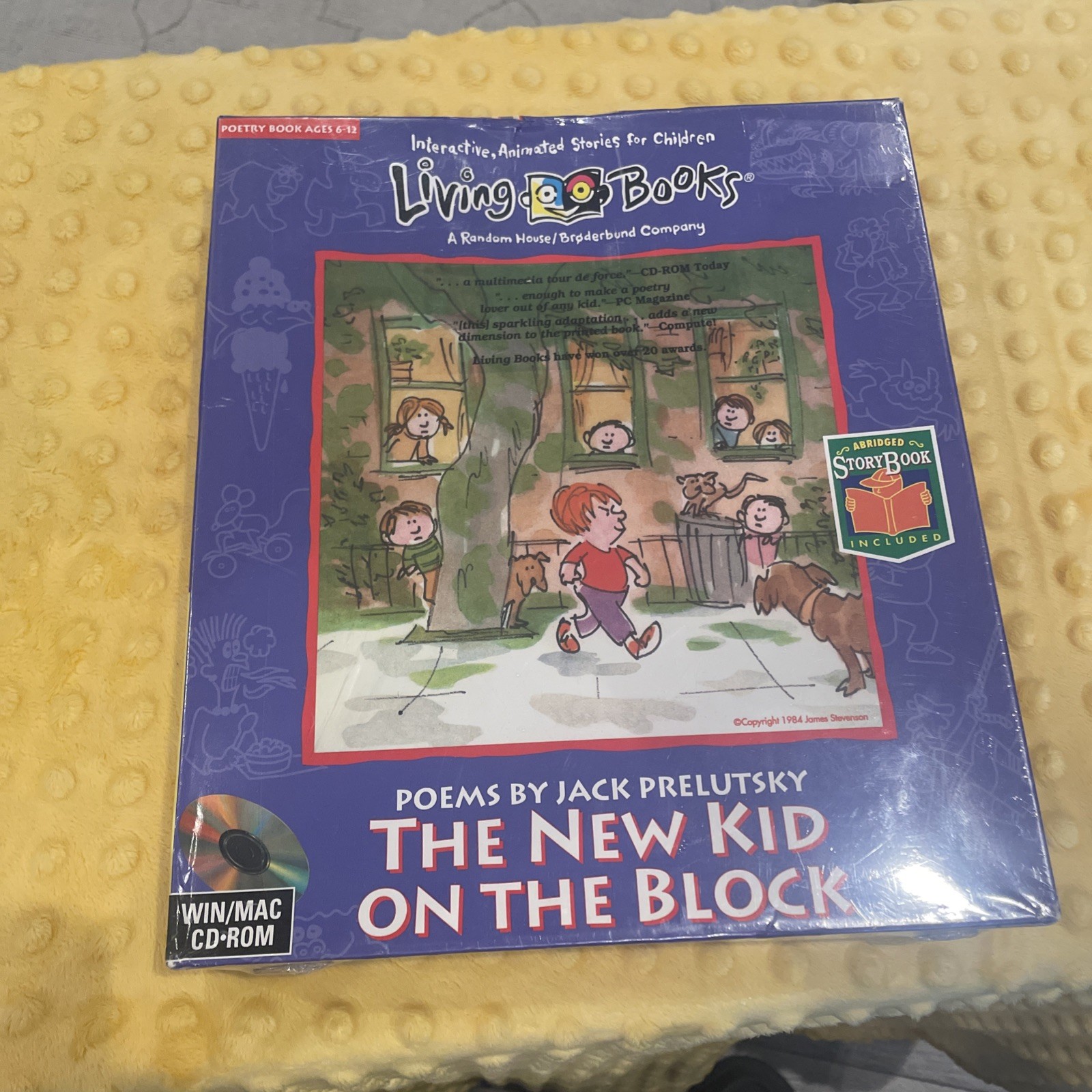 The New Kid On The Block PC MAC CD-ROM kids poems program! Jack Prelutsky