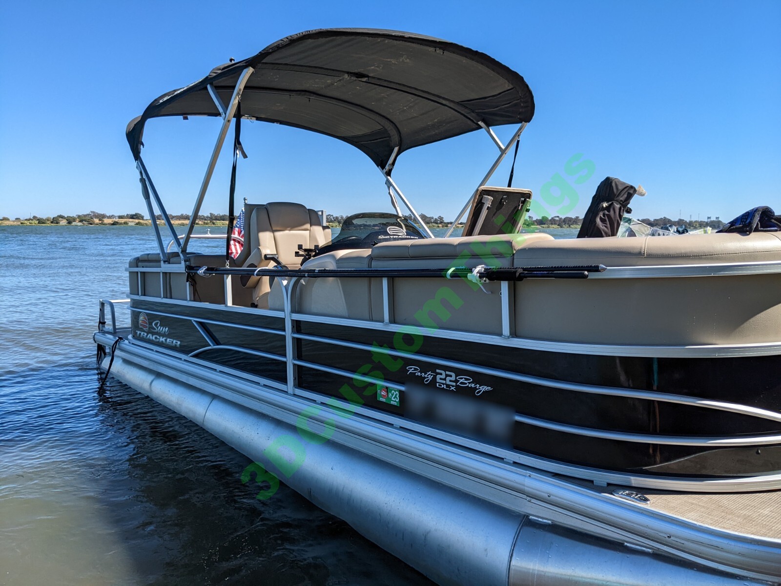 Pontoon Shallow Water Anchor mount