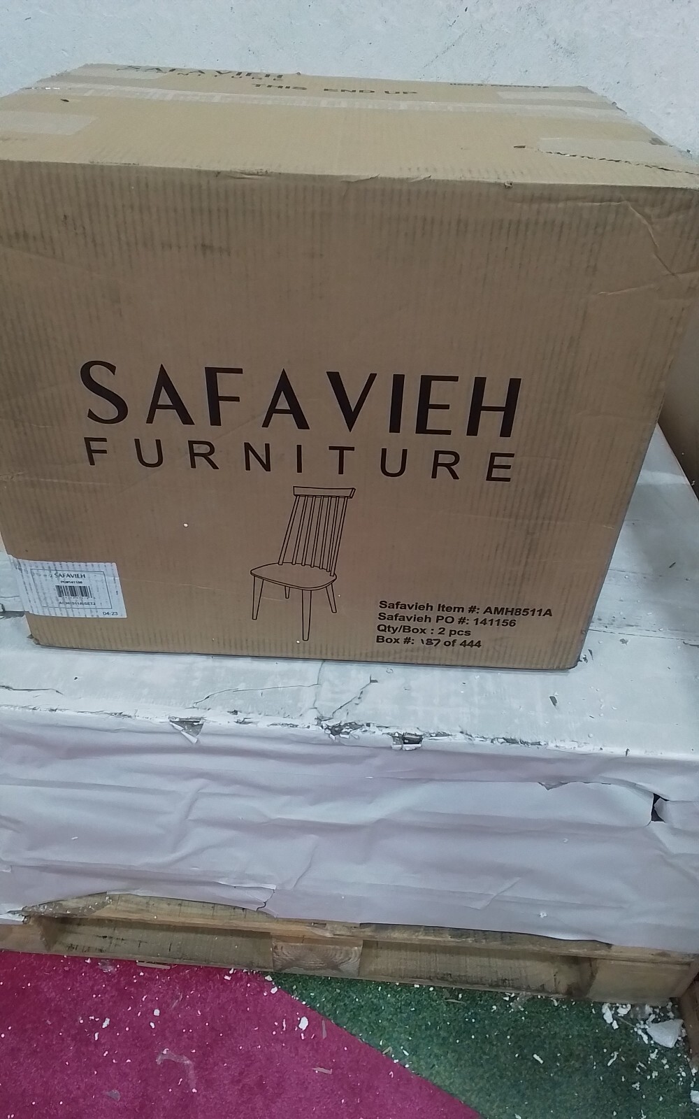 Safavieh BURRIS SIDE CHAIR, Reduced Price 2172735188 AMH8511A