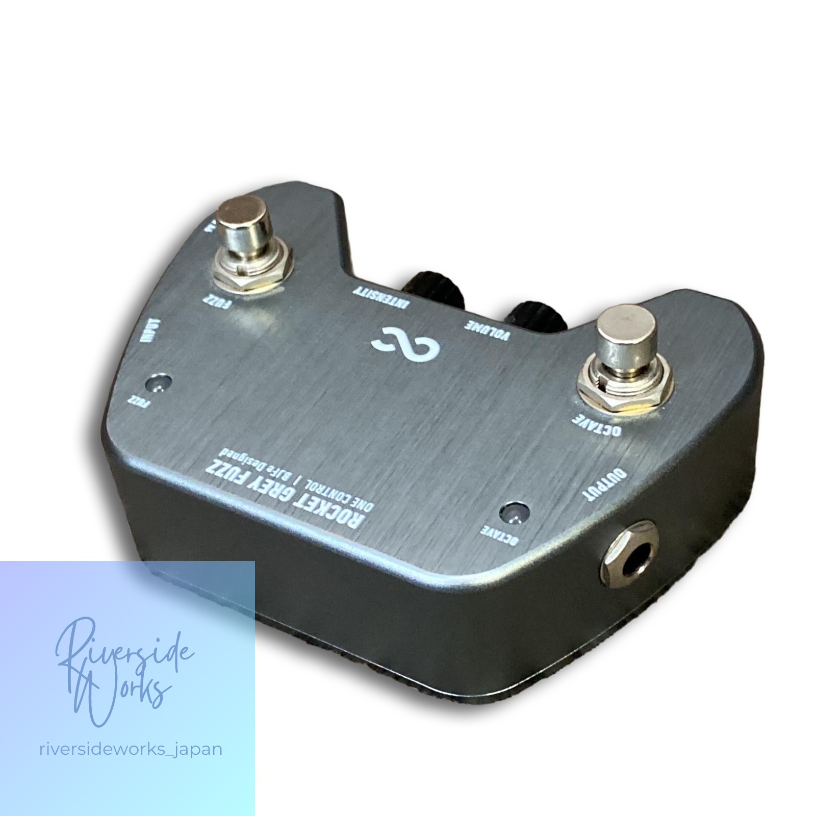 Used ONE CONTROL Rocket Grey Fuzz Effect Pedal