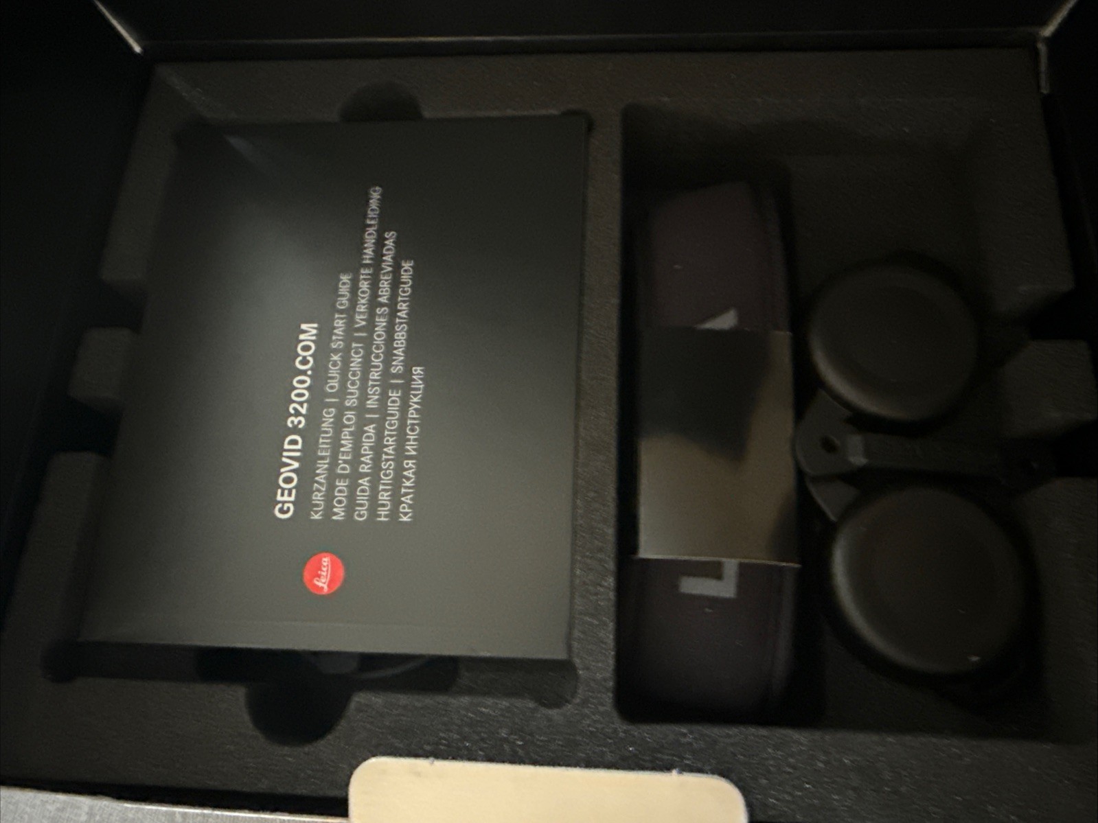 Leica Geovid 10x42 3200.COM Rangefinding Binoculars Laser Ballistic 40807