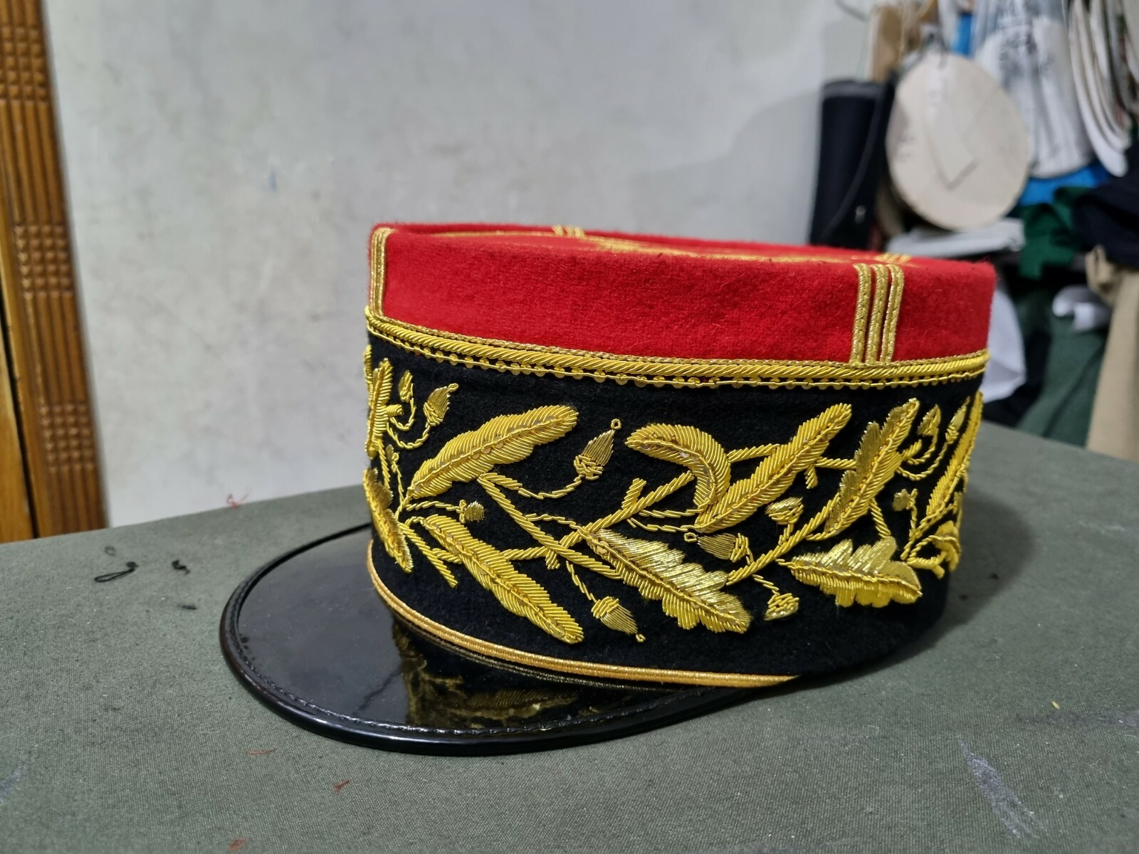 WW1Inspector general of the army Postal service Kepi
