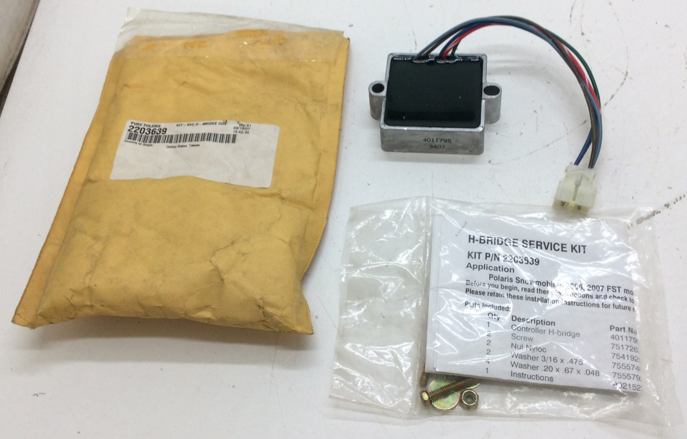 Polaris NOS OEM H Bridge Service Kit 2203639 4011795 Turbo IQ  LXT 2011-2014