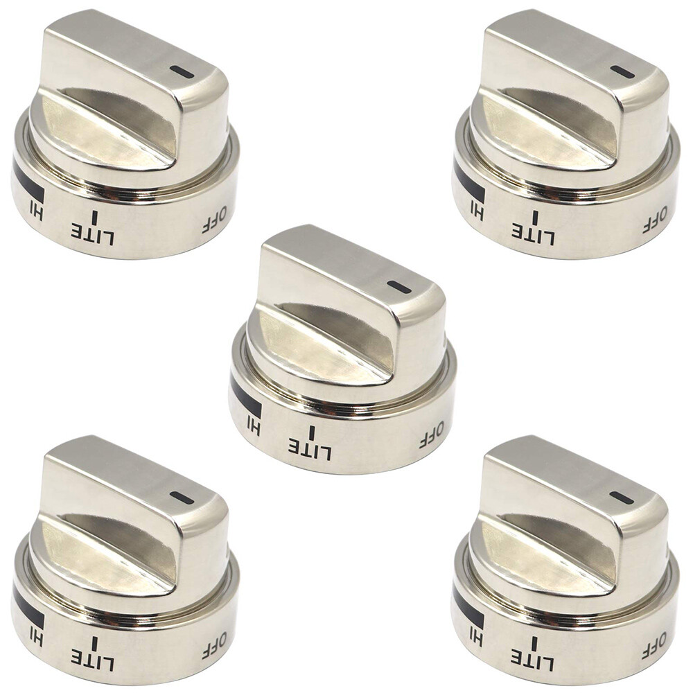 5Pcs OEM For LG Stove Cook Top Knob LCG3011ST LCG3091ST LCG3611ST LCG3691ST USA