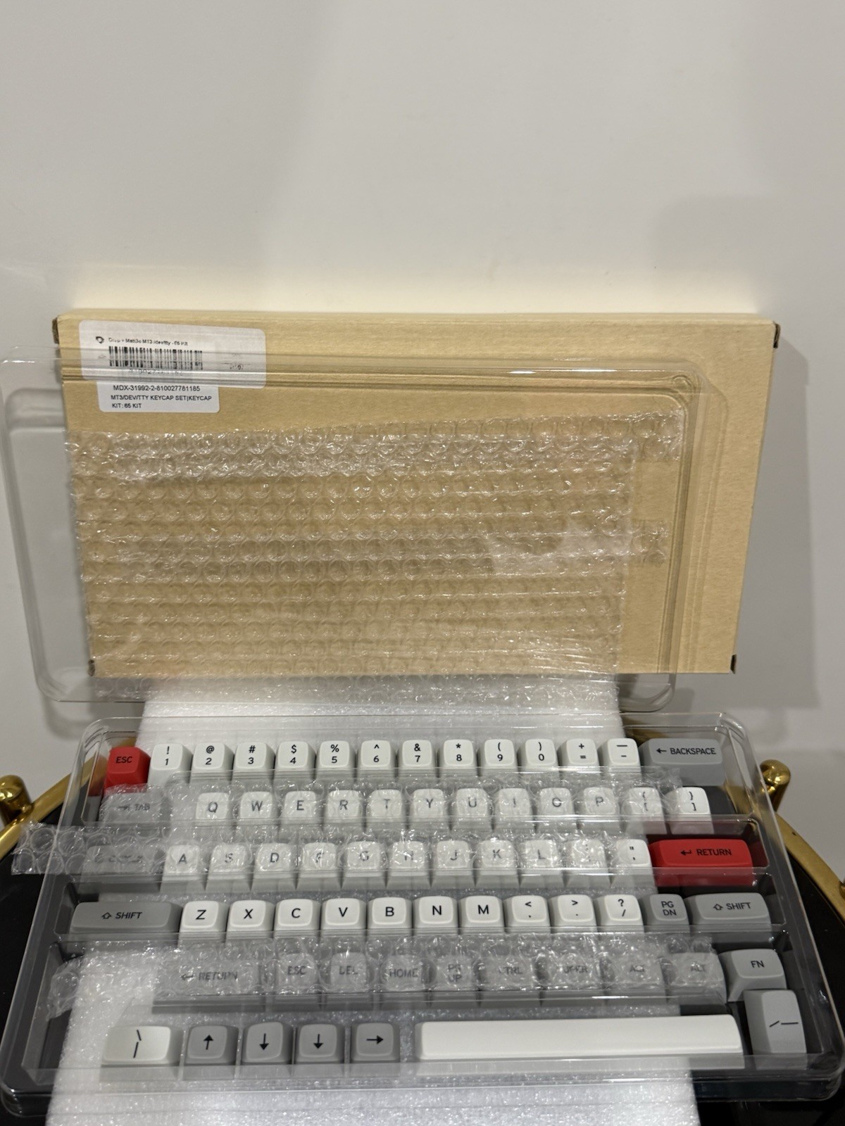 DROP+Matt3o MT3 /dev/tty Keycap Set 65% Keyboards 70-Key Kit Cherry MX Switces