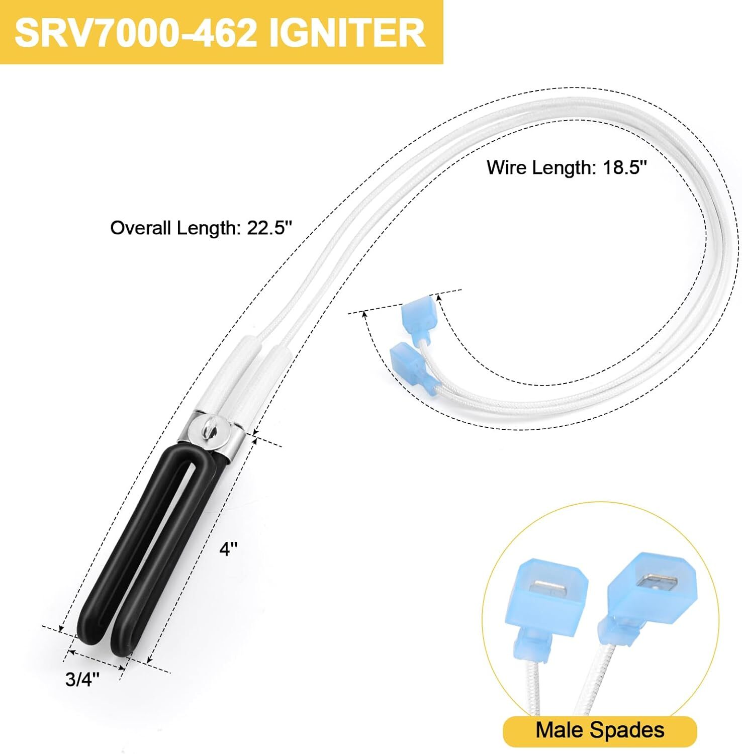 10PCS For Quadra-Fire Multi-Fuel Vernon AE 380W Loop Ignitor SRV7000-647