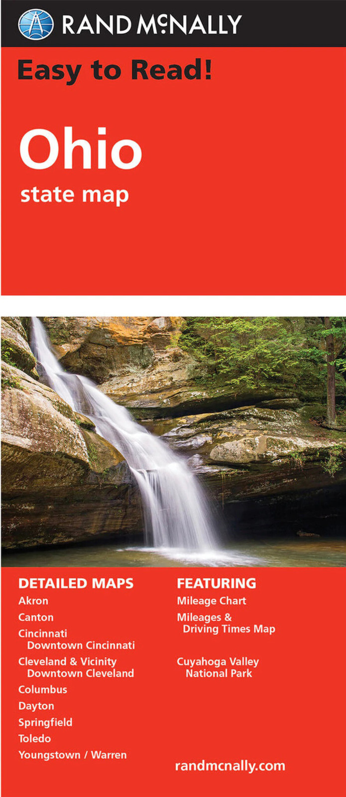 Rand McNally State Maps: Ohio and Pennsylvania (2 Maps)